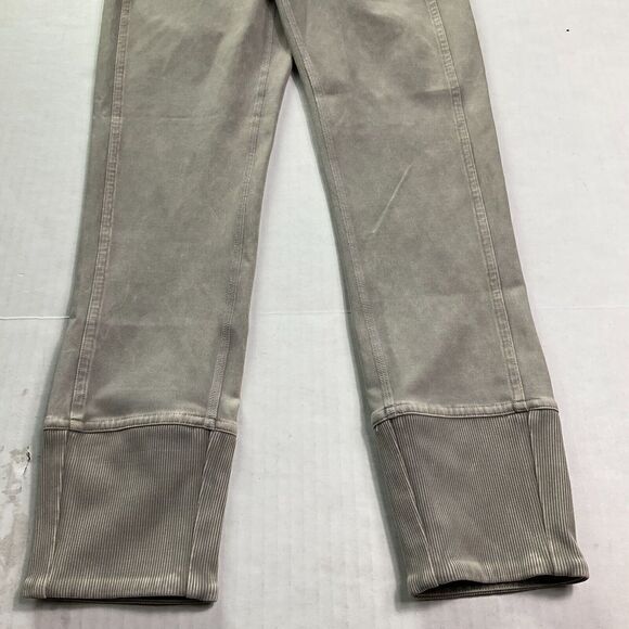 Lululemon Womens Cropped Wunder Under Leggings Gray Performance Pull On Size 2 - Picture 2 of 12